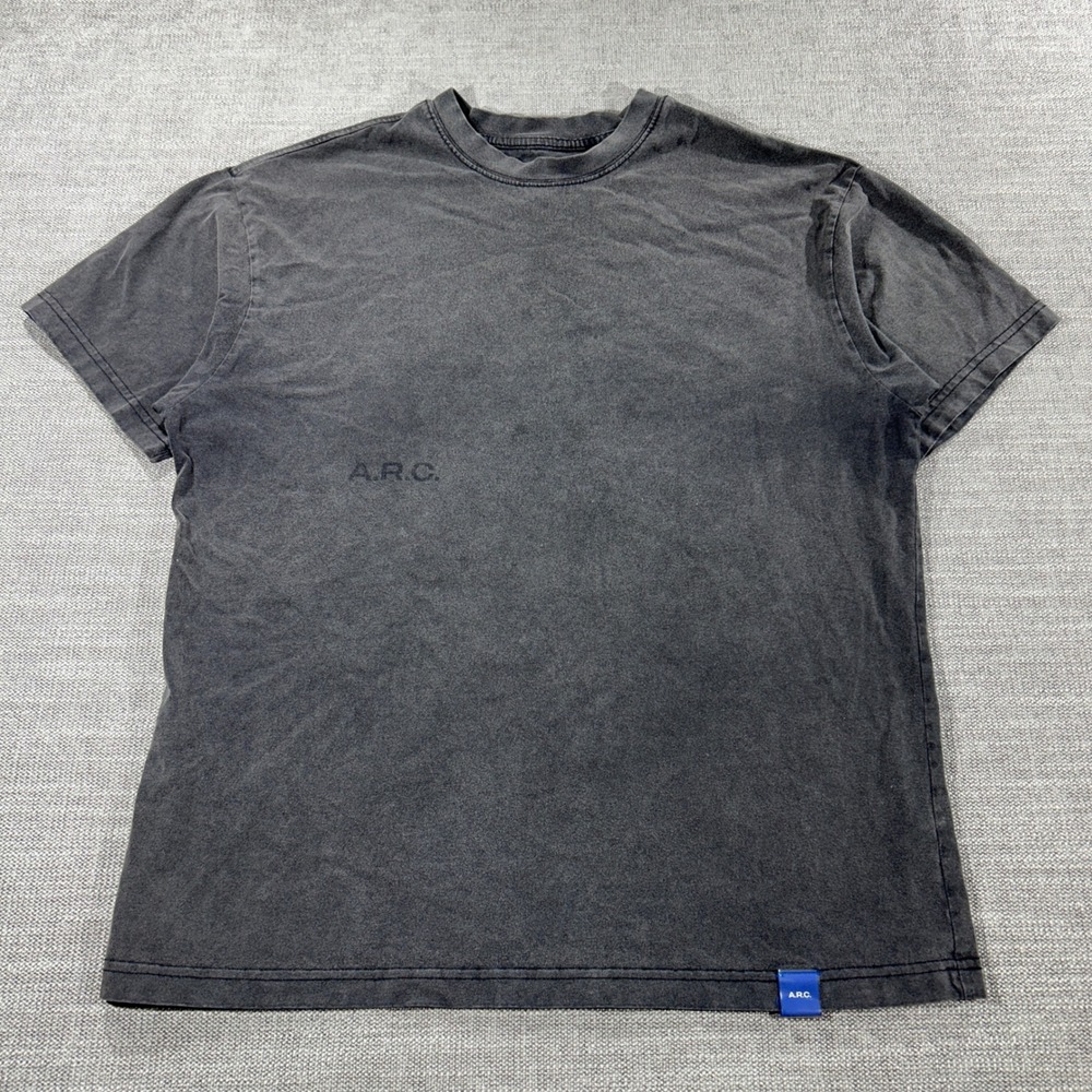 A.R.C. Active Recreation Comfort T-Shirt Mens Small Grey Good Washed Streetwear